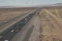 Southbound Interstate 15 is already facing significant delays heading to California, the Nevada ...