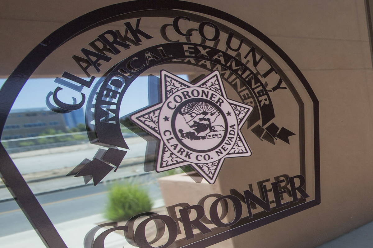 Clark County coroner's office (Las Vegas Review-Journal/File)