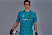 Henderson's Gavin Beavers, 16, is the youngest goalie to start a United Soccer League game. He ...