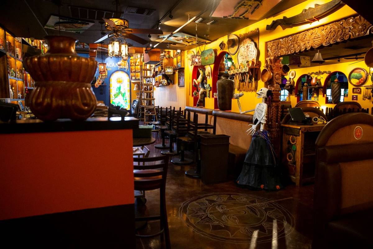 The remodeled Lindo Michoacan, 2655 E Desert Inn Road, in Las Vegas, is seen on Wednesday, July ...