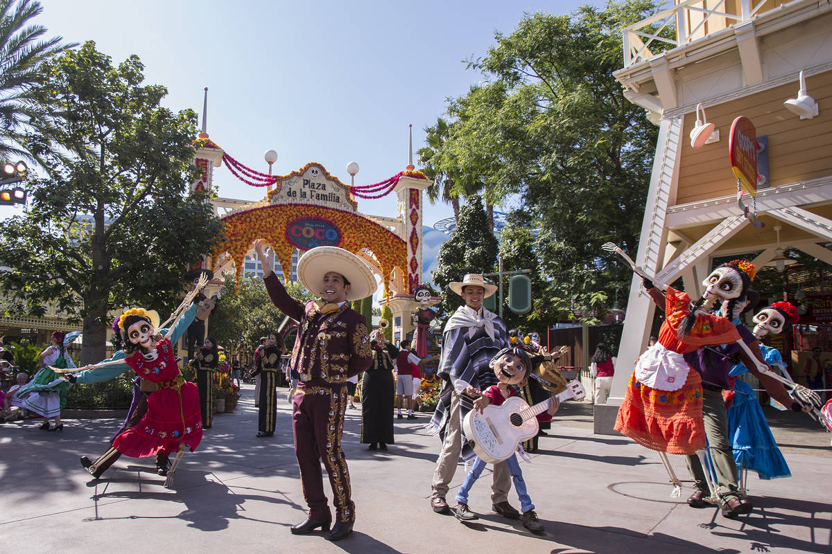 Plaza de la Familia at Disney California Adventure Park celebrates the spirit of Da de los Muer ...