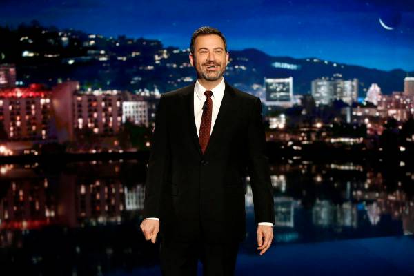 "Jimmy Kimmel Live!", staring former Las Vegas resident Jimmy Kimmel, received two Emmy nominat ...