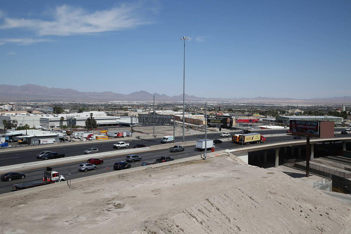 The stretch of U.S. Highway 95 between the Spaghetti Bowl and Eastern Avenue will be reduced to ...