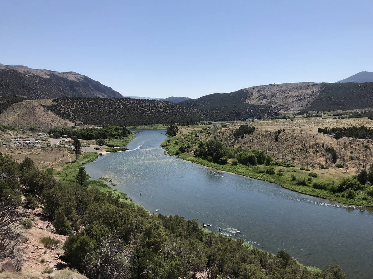 The segment of the Green River below the Flaming Gorge Dam is a fly-fisherman’s paradise. (De ...
