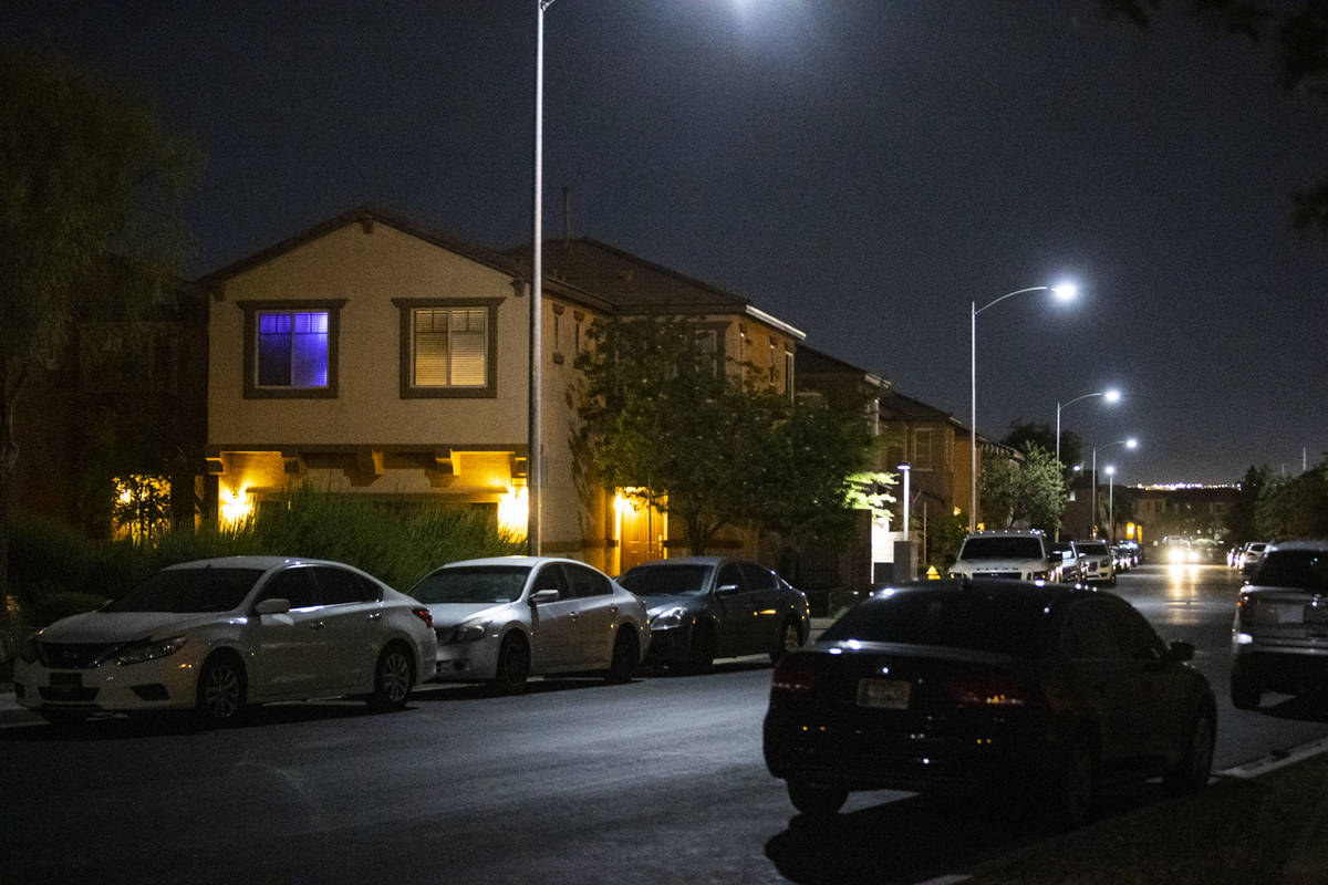 A view of the 700 block of Calamus Palm Place, where a 1-year-old girl and 4-year-old boy were ...