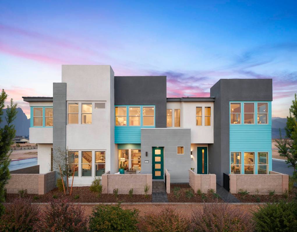 Contour, a town home community by Tri Pointe Homes in the southwest valley, is planned to open ...