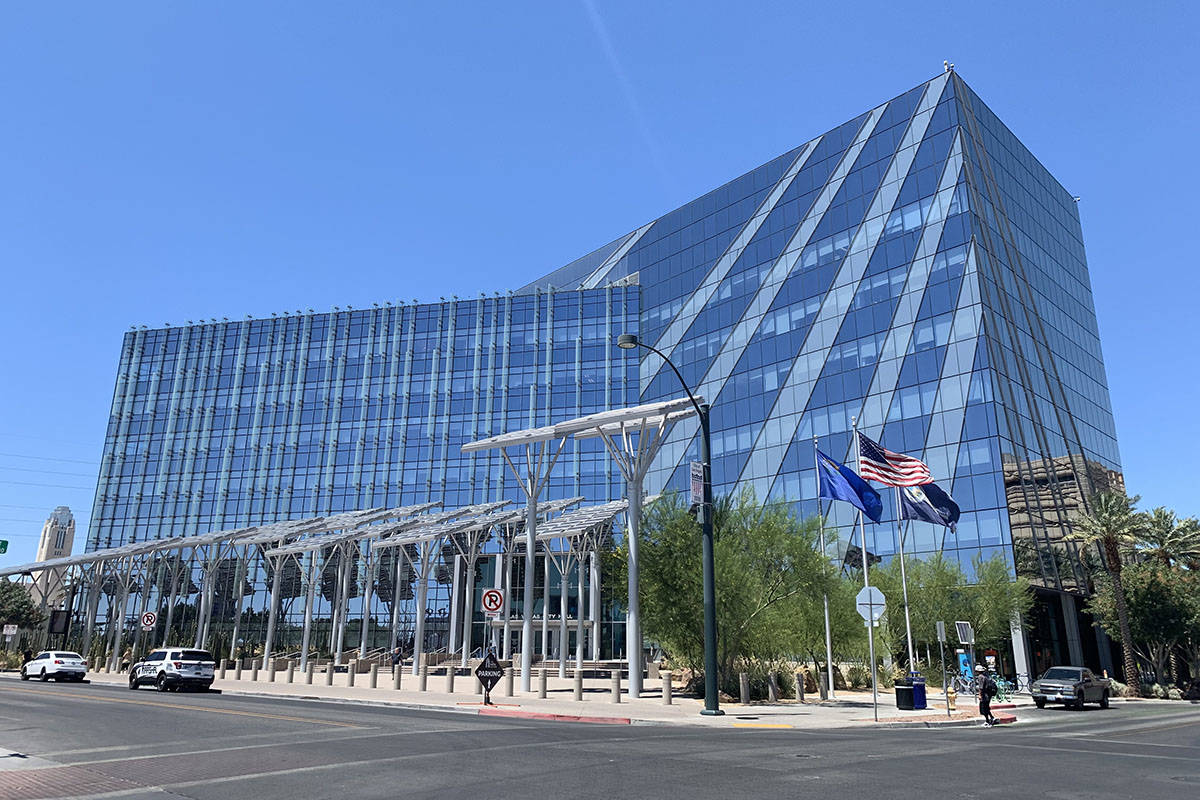 Las Vegas City Hall. (Las Vegas Review-Journal)