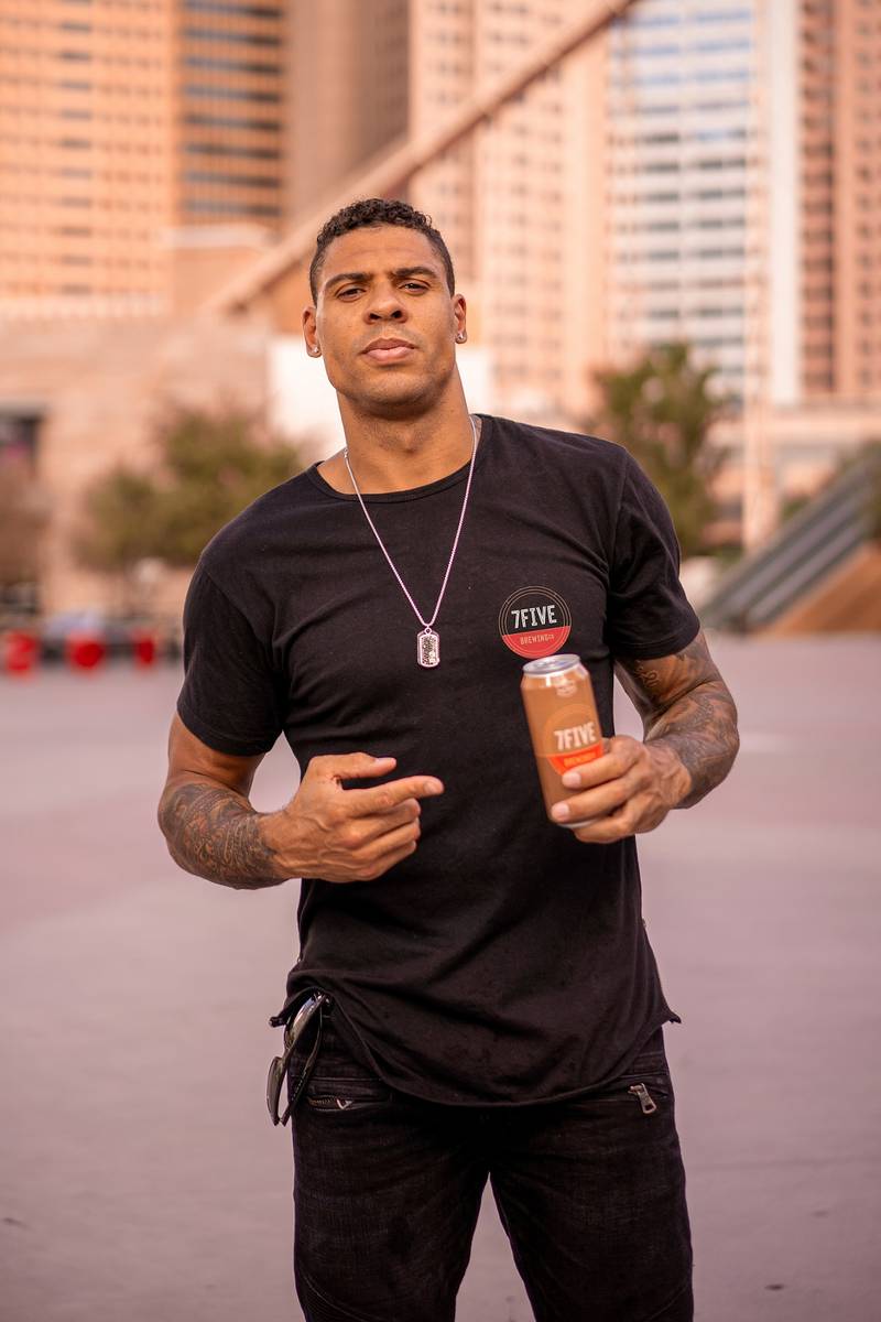 Ryan Reaves became one of the most popular players with the Vegas Golden Knights. (7Five Brewin ...