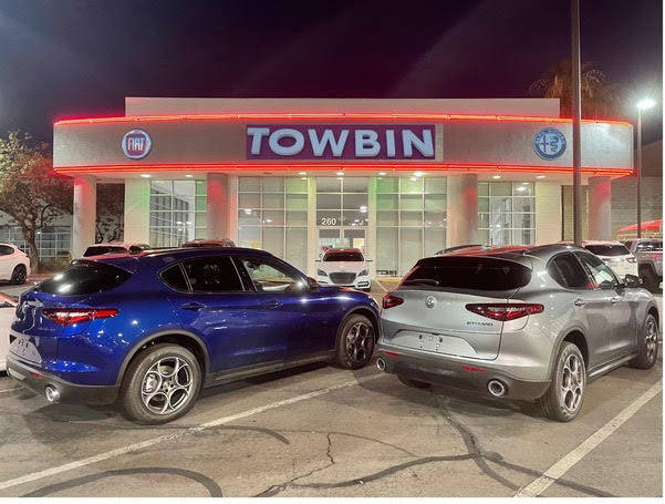 Towbin Alfa Romeo Fiat has moved its dealership to the Valley Automall. (Allen Grant/Las Vegas ...