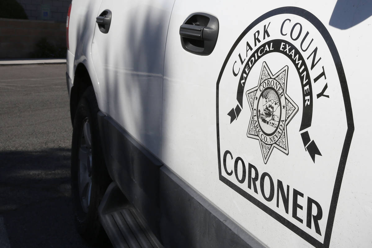 Clark County coroner’s office (Bizuayehu Tesfaye/Las Vegas Review-Journal) @bizutesfaye