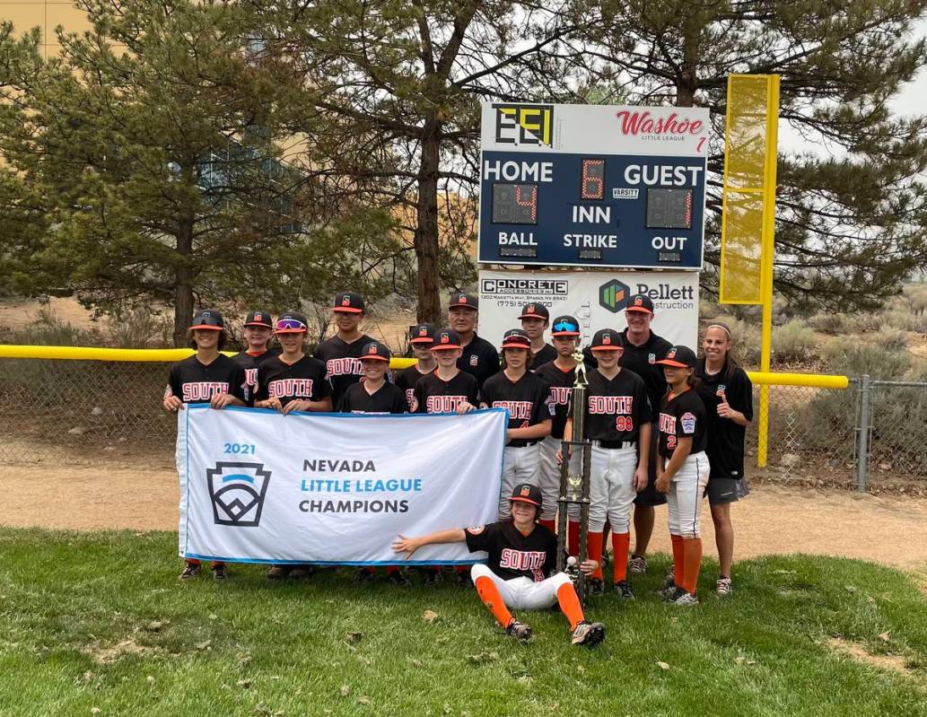 Summerlin South won the Nevada state Little League baseball championship. Photo courtesy of Tod ...