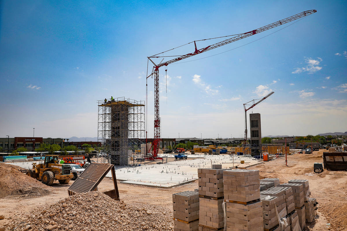 The construction site of a future senior housing development by Sparrow Partners in southwest L ...