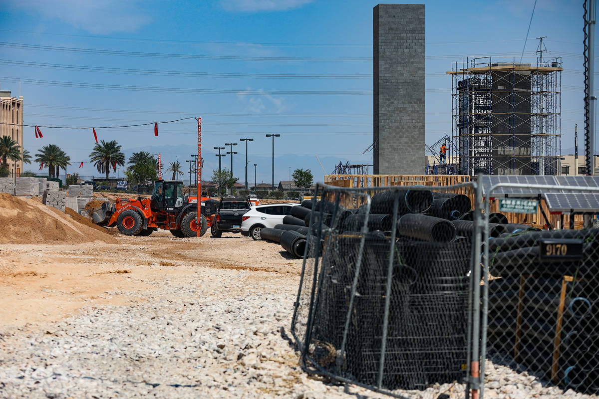 The construction site of a future senior housing development by Sparrow Partners in southwest L ...