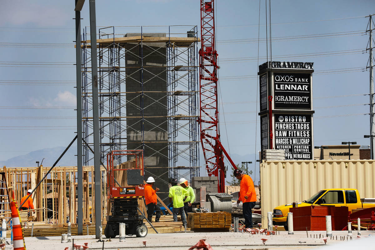 The construction site of a future senior housing development by Sparrow Partners in southwest L ...