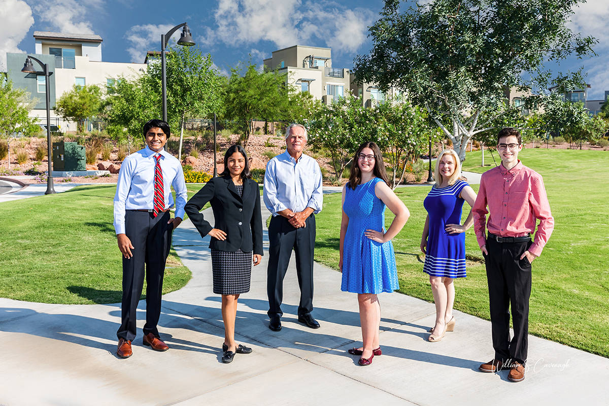 Four Summerlin high school graduates are 2021 recipients of the Summerlin Children’s Forum sc ...