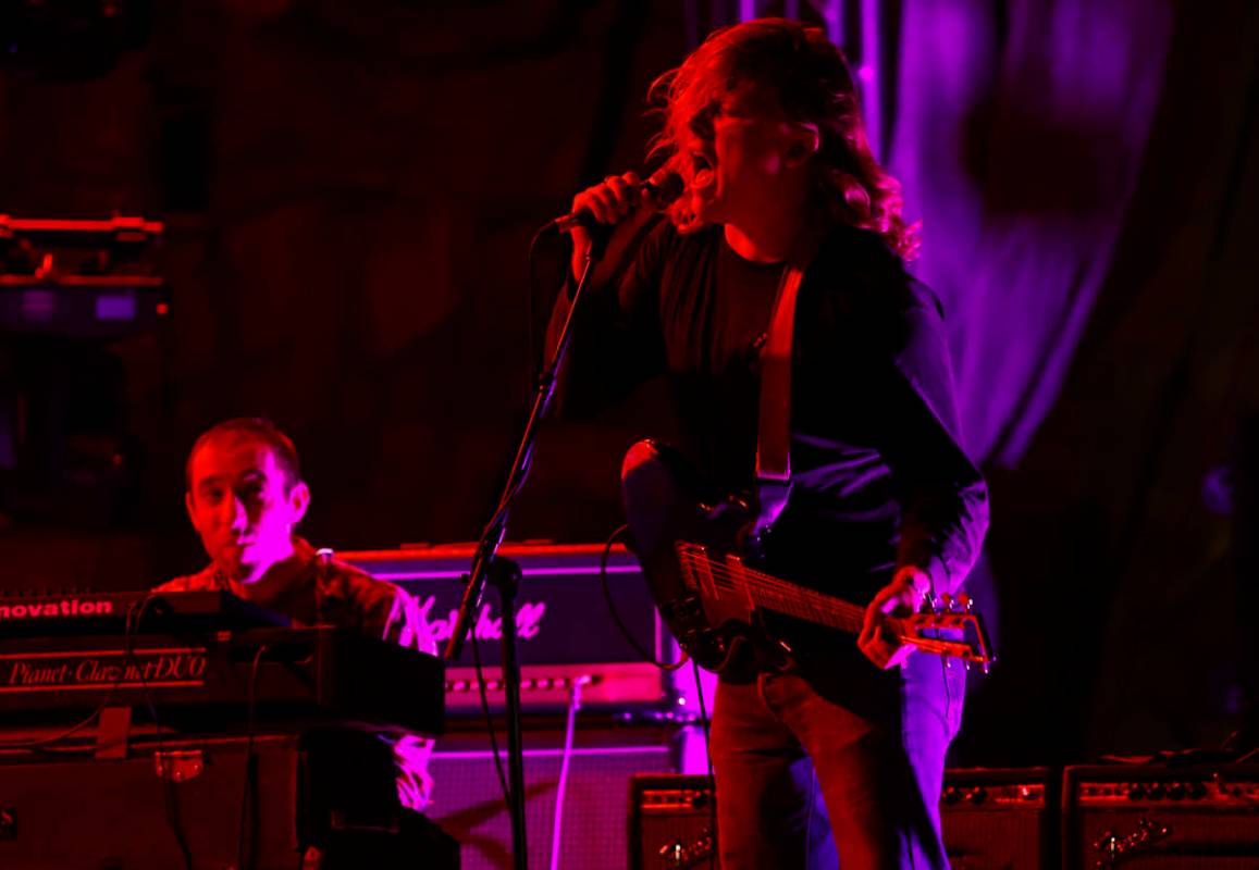 Ty Segall performs during Psycho Las Vegas at Mandalay Bay in Las Vegas on Friday, Aug. 20, 202 ...