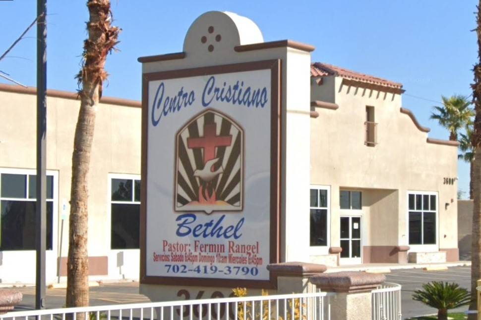 Centro Cristiano Bethel church in Las Vegas, seen in 2020. (Google maps)