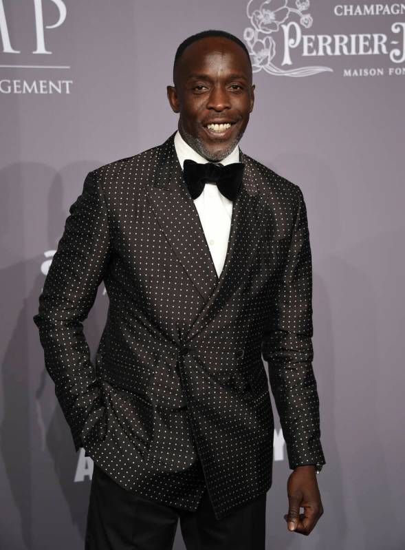 FILE - In this Wednesday, Feb. 7, 2018, file photo, Michael K. Williams attends the Fashion Wee ...