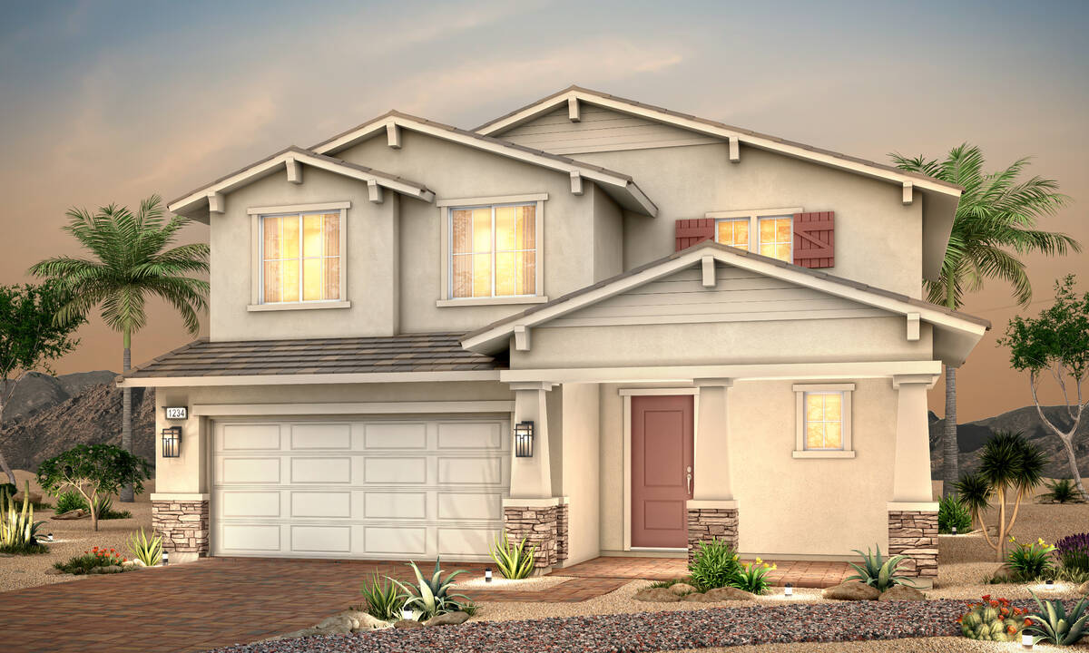 Century Communities has opened Suncrest in Cadence, a Henderson master-planned community. (Cent ...