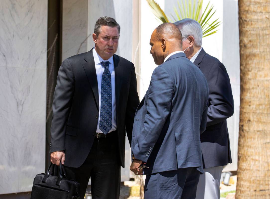 Scott Gragson, left, a high-profile real estate broker who pleaded guilty in a DUI crash that l ...
