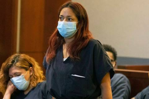 Maylien Doppert, accused of running over her boyfriend with her car and killing him, appears in ...