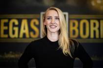 Former Golden Knights rinkside reporter Stormy Buonantony at City National Arena on Monday, Dec ...