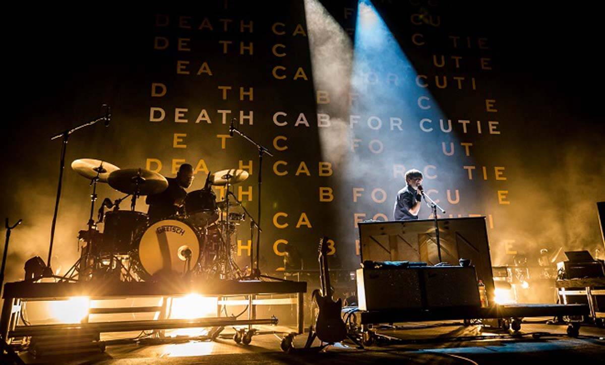 Death Cab for Cutie performs at The Chelsea at The Cosmopolitan of Las Vegas on Friday, March 1 ...