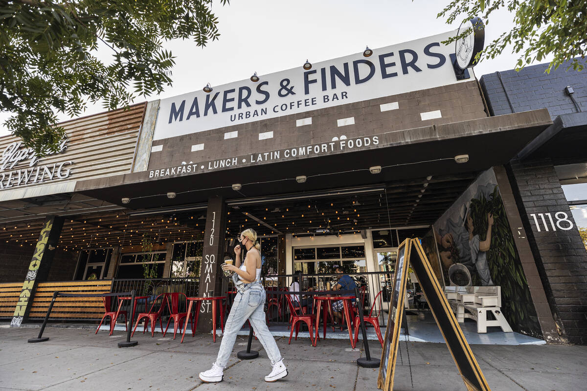 Makers & Finders on Wednesday, Sept. 15, 2021, in Las Vegas. (Benjamin Hager/Las Vegas Revi ...