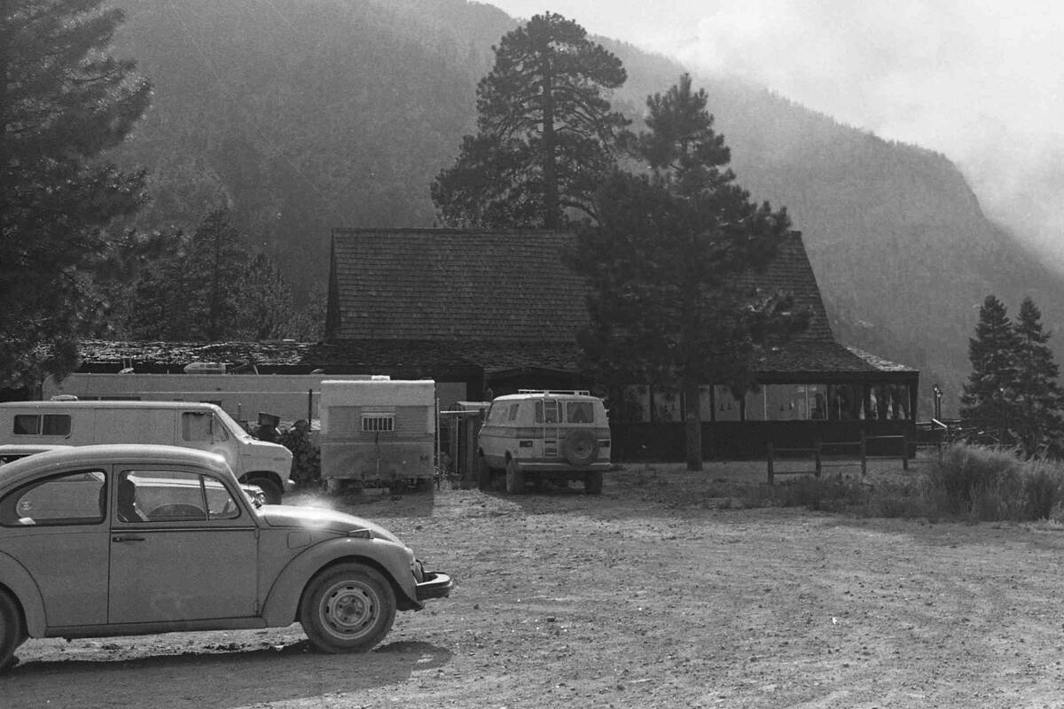 Mount Charleston Lodge pictured in July 1981. (Review-Journal file)