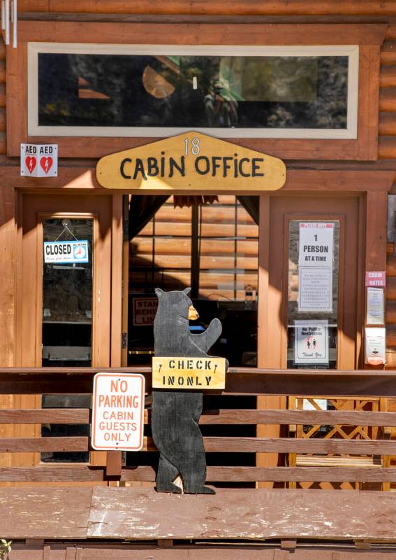 The Mount Charleston Lodge Cabins office and lodging will open again Friday for guests Wednesda ...