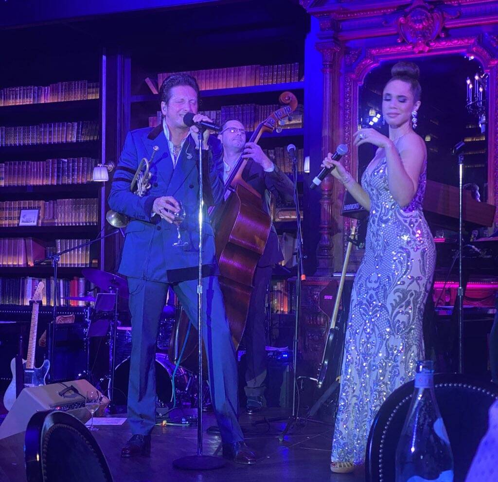Brian Newman and vocal great Jaclyn McSpadden perform in Newman's "After Dark" show at NoMad Li ...