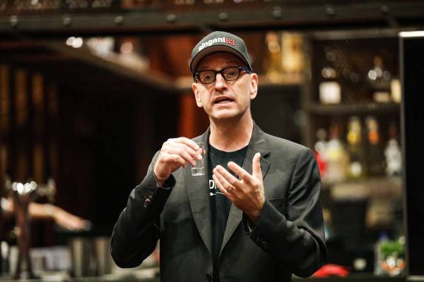Oscar-winning director Steven Soderbergh talks about Singani 63, a liquor brand he launched, to ...