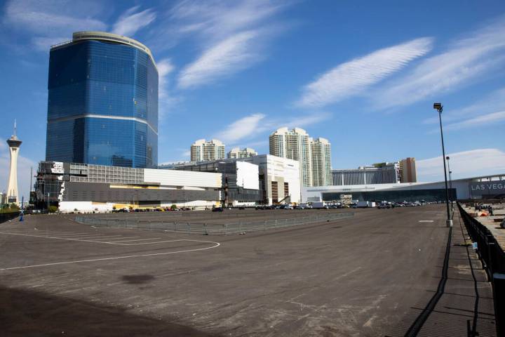 A 10-acre parcel that the Las Vegas Convention and Visitors Authority is selling for $120 milli ...