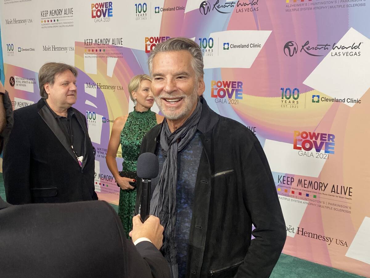 Recording star Kenny Loggins is shown on the red carpet of the 25th Keep Memory Alive Power of ...