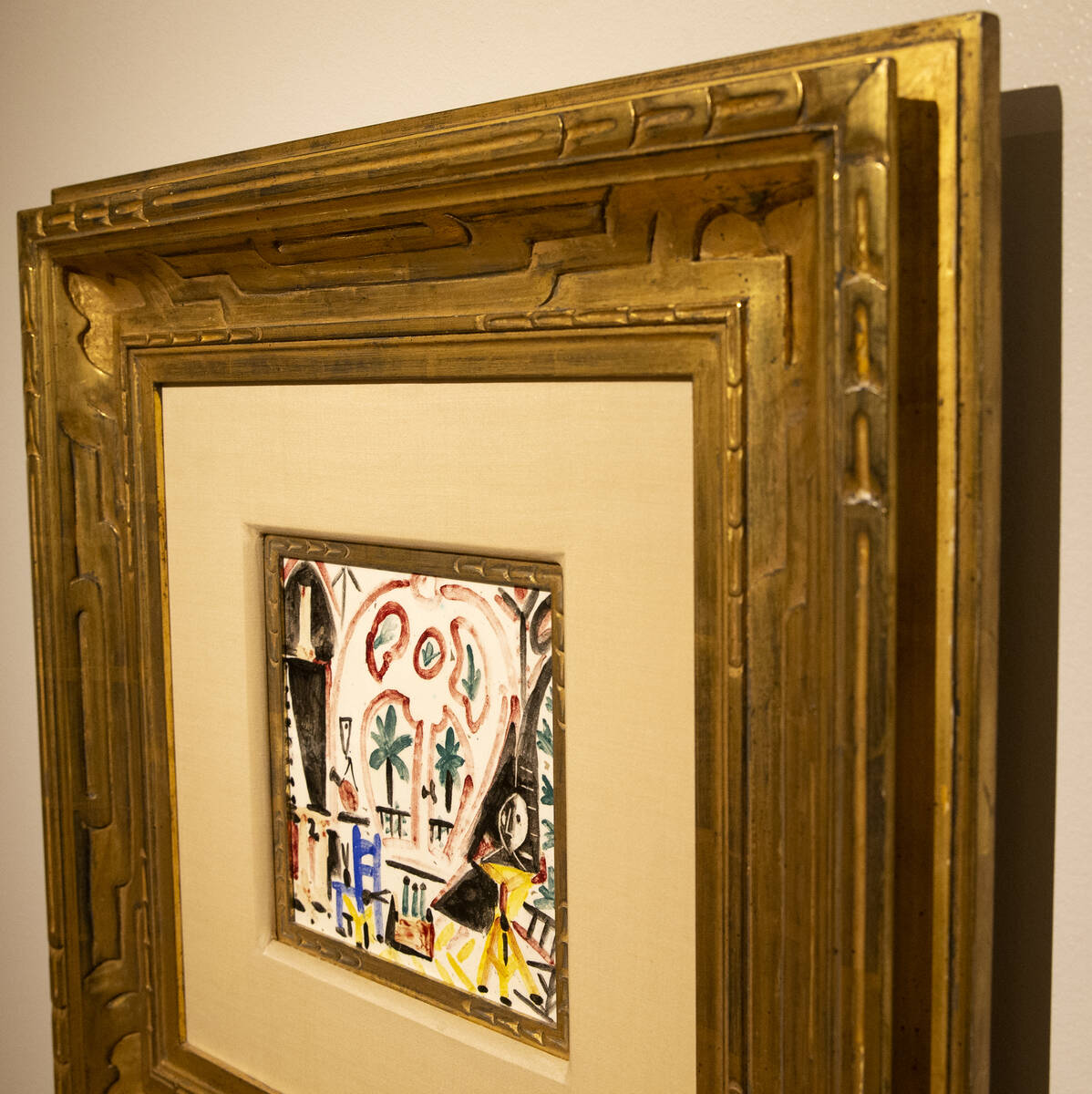 Pablo Picasso's "La fenetre de l'atelier la Californie" is on display at the Bellagio Gallery o ...