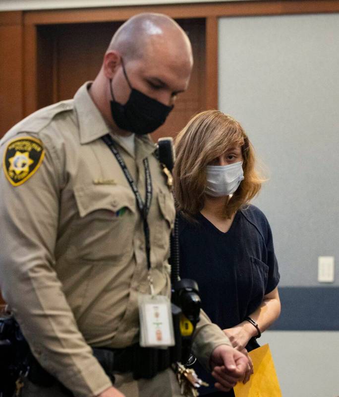 Aria Styron, 21, accused of second-degree murder in connection with a fatal opioid overdose, le ...