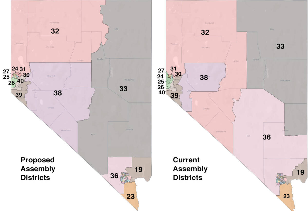 Current and proposed Assembly districts, compared.