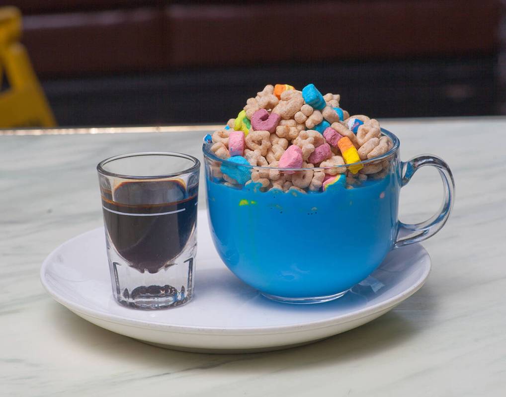 Lucky Charms Blue Latte (Sugar Factory)