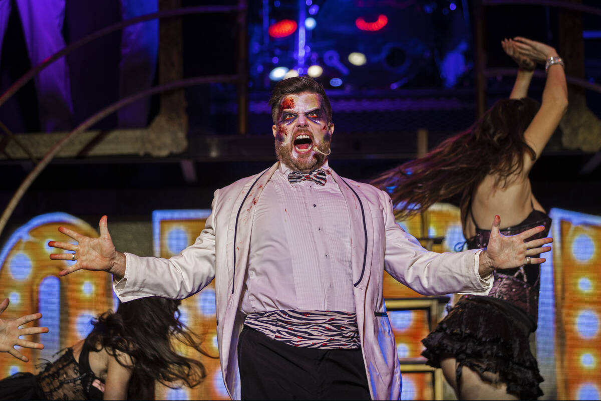 Enoch Augustus Scott performs in “Zombie Burlesque" at V Theater on Monday, Nov. 22 ...