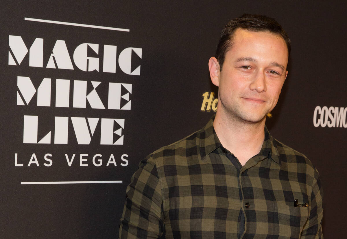 Joseph Gordon-Levitt attends the grand opening of “Magic Mike Live” at The Hard Rock Hotel ...