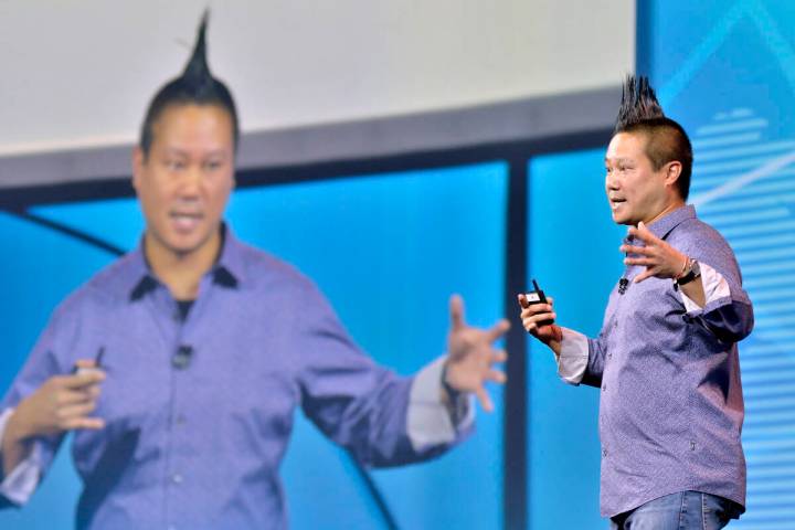 Zappos CEO Tony Hsieh speaks at the Travel Leaders Network 2018 EDGE International Conference a ...