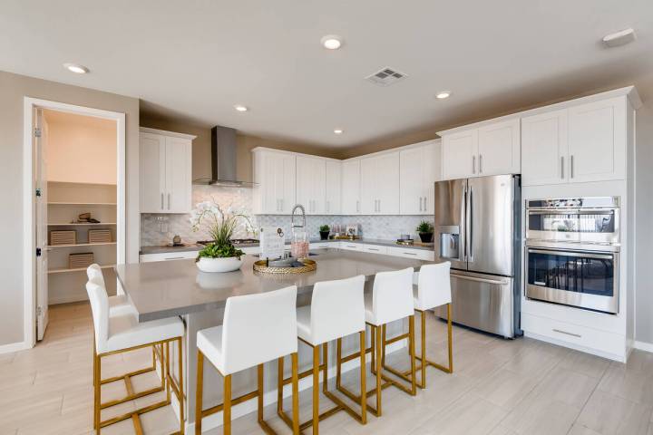 Graycliff by Lennar in the village of Stonebridge is one of several neighborhoods in Summerlin ...