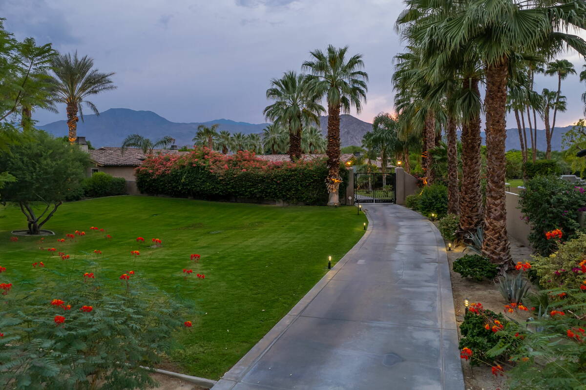 The home has a long driveway. (BHHS)