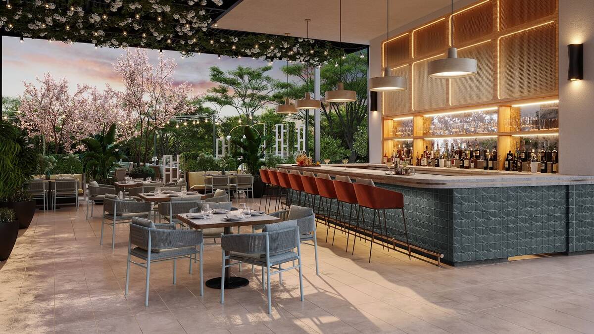 Carversteak will also feature a 28-seat bar near its entrance. (DesignAgency)