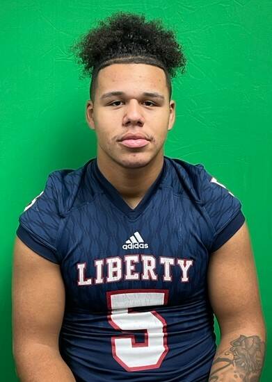 Liberty's Anthony Jones is a member of the Nevada Preps All-Southern Nevada football team.