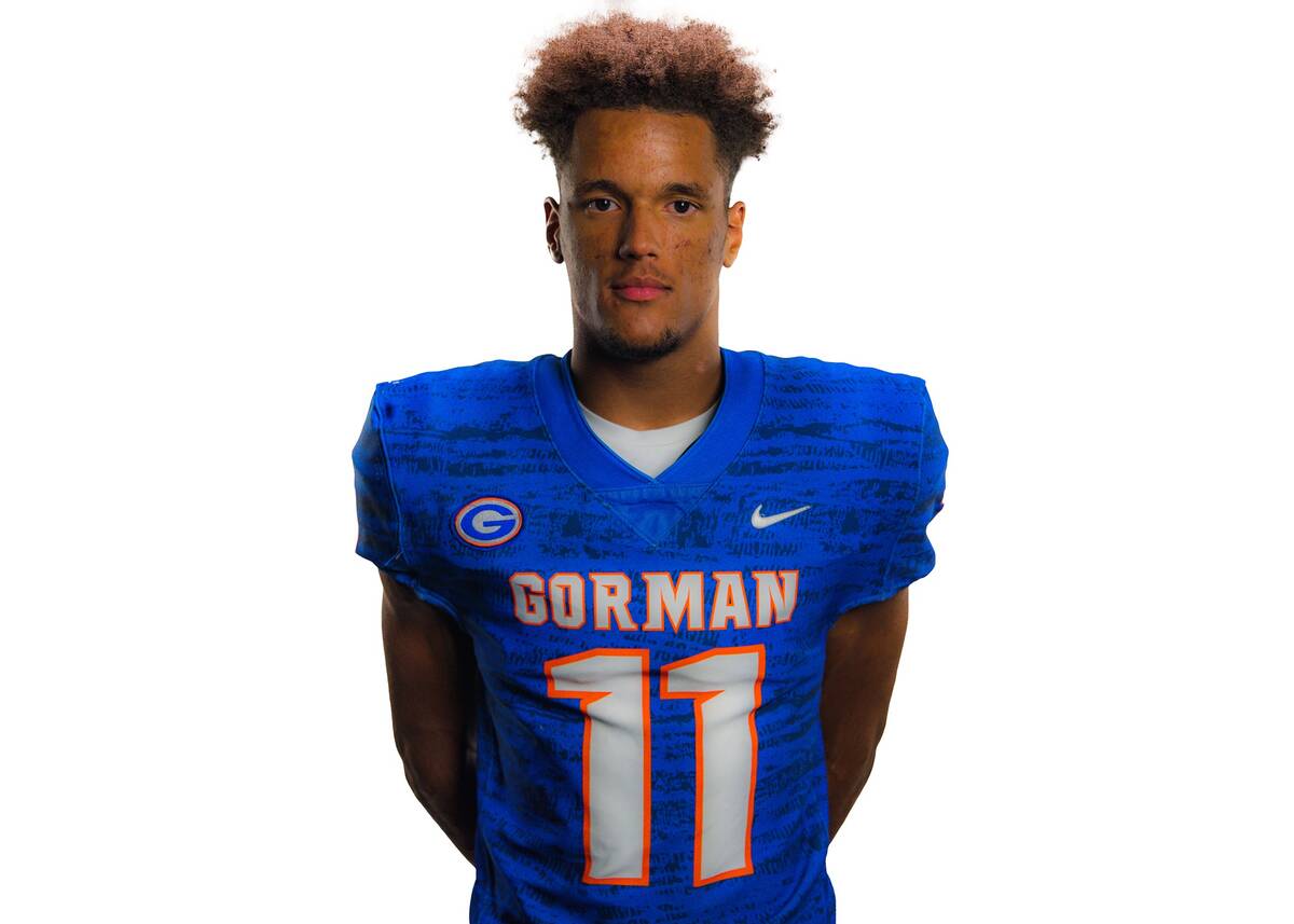 Bishop Gorman's Cyrus Moss is a member of the Nevada Preps All-Southern Nevada football team.