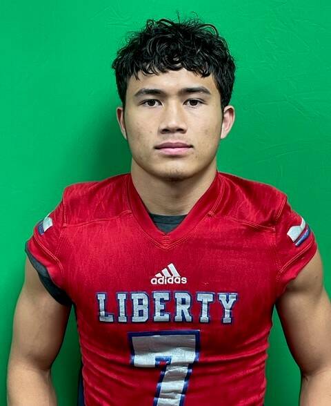Liberty's Ikalewa Paaoao is a member of the Nevada Preps All-Southern Nevada football team.