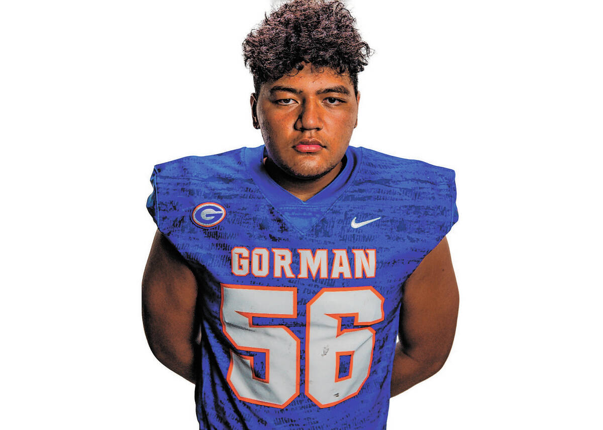 Bishop Gorman's Zak Yamauchi is a member of the Nevada Preps All-Southern Nevada football team.