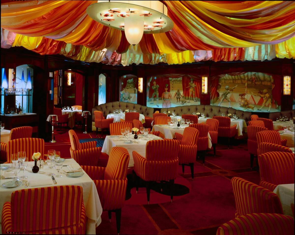 The interior of Le Cirque at Bellagio. (MGM Resorts International)