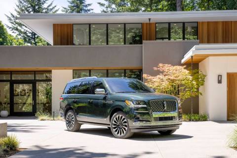 Lincoln Black Label Navigator is just one of Lincoln’s line of luxury SUVs. (Lincoln)